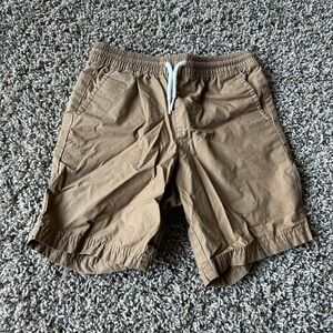 Old Navy Boys Brown Flat Front Shorts